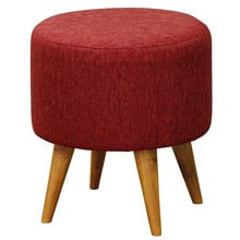 Round Upholstered Ottoman